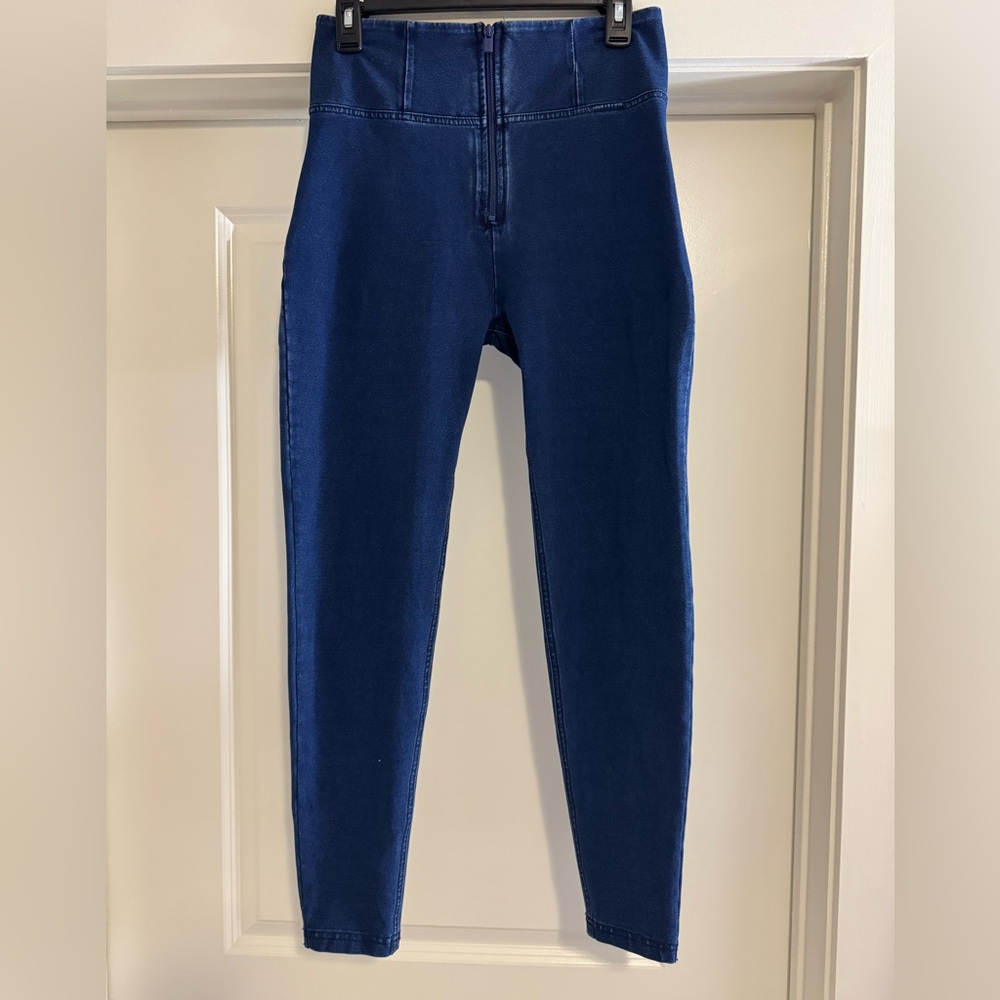 Freddy WR.UP High Waisted Petite Length Deep Blue Women's Jeans Jeggings Medium